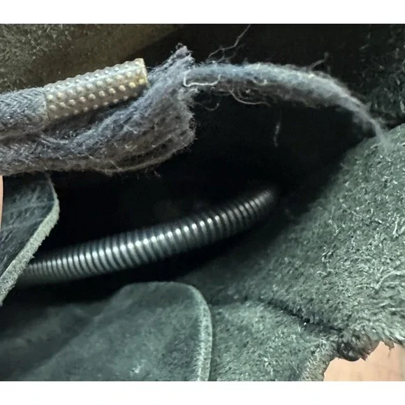 TRIPPEN Germany Women's Medieval Black Leather Platform Boots EU 39 US 8.5 - Picture 11 of 13